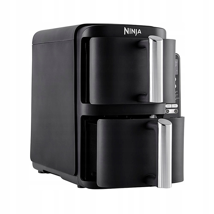 Аерофритюрниця Ninja Double Stack 7,6 л SL300EU, чорна