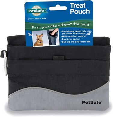 PetSafe 74144 GL Treat Pouch Black - Сумка для ласощів чорного кольору