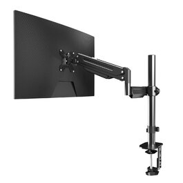 Кріплення для монітора Pholiten 13-32 дюймів: газ, 360° оберт, нахил, VESA 75/100