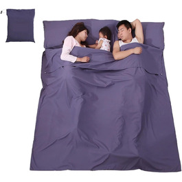 GIJMZY Sleeping Bag Liner Lightweight Sleeping Bag Liner Sleeping Bag Outdoor Camping Hotel Travel Sheet