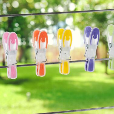 Прищіпки для білизни Relaxdays Soft-Grip, 75 штук