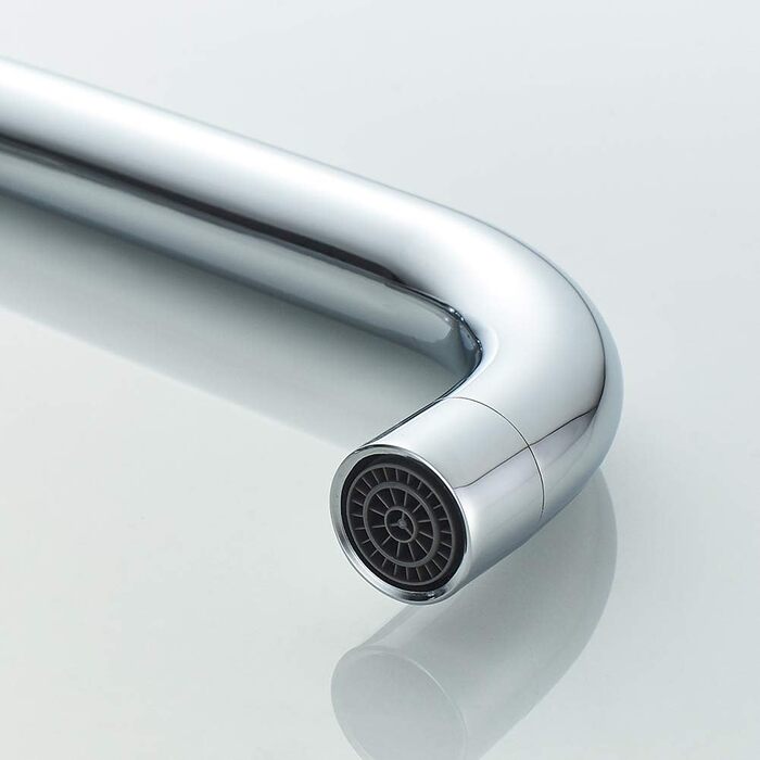 Кухонний змішувач IBERGRIF M22105A, однолеверний, матовий, сріблястий