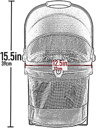 Переноска для тварин Pet Gear View 360 з автосидінням для собак та котів (Rittersporn, Small)