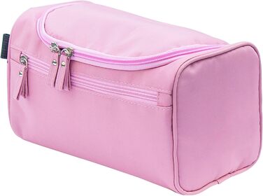 Косметичка для подорожей - універсальна косметичка для чоловіків та жінок, сумочка для гігієнічних засобів, рожева