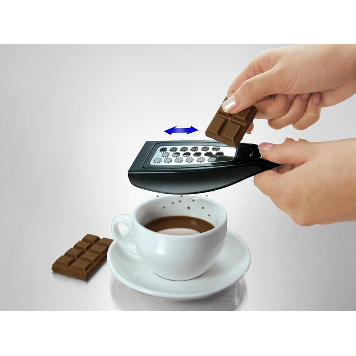 Palm Grater - Comfortable Compact Hand Grater. Vertical and Horizontal Hanging on Hook. Peeler, Slicer, Grater, Zester, All-in-One. Food Storage Compartment. 3 Stainless Steel Blades