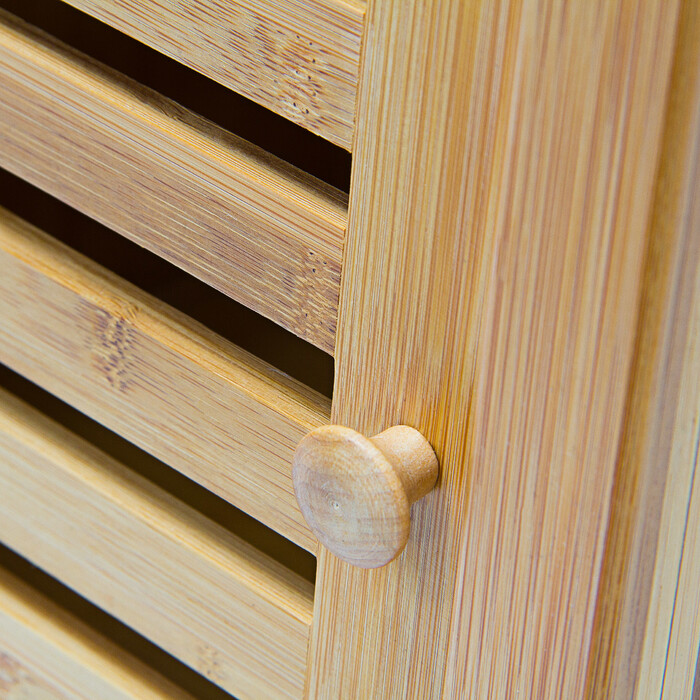 Relaxdays Bamboo Birdcage with Door