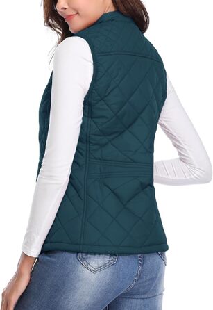 Жіноча тепла безрукавка з пуху (даунова) - зимова куртка, гільєт, тепла безрукавка, гірчиця, темно-синій (S, N20#)