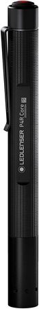 Ліхтар-ручка Ledlenser P4R Core, 200 лм, акумуляторний, фокусування, 3 режими, USB, 95 м, чорний