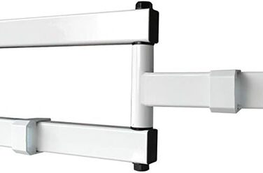 Настінне кріплення для телевізора Drall S89W біле, поворотне, для LED/LCD/HD 3D телевізорів 15-50 дюймів, VESA 75x75/100x100/200x100