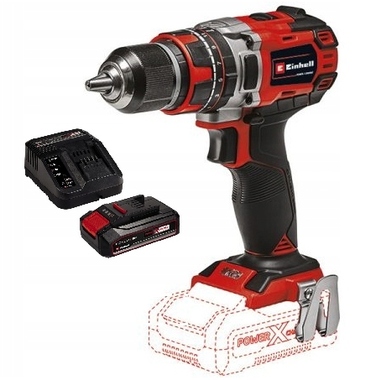 Акумуляторний шурупокрут Einhell 18 V безщітковий 50 Нм TE-CD 18/50 Li