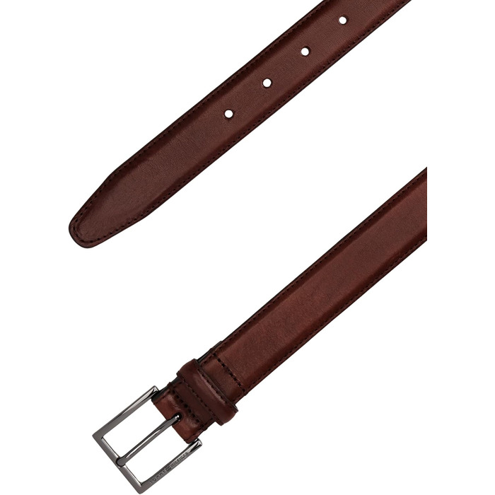 Шкіряний чоловічий ремінь Tommy Hilfiger Hudson 3.0 AM0AM13760, коричневий (Coffee Bean)