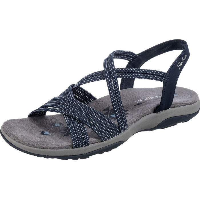 Сандалі жіночі Skechers (42 EU, темно-сині) - оригінальні та зручні
