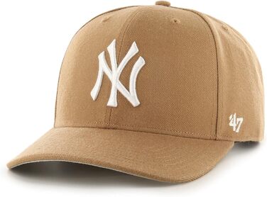 Кепка бейсболка New Era MLB New York Yankees Cold Zone MVP DP, універсальний розмір, колір Camel