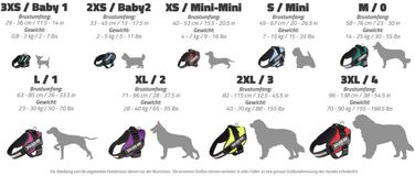 Шлейка Julius K-9 IDC Powergeschirre Blau з індивідуальним написом, для собак маленької, середньої та великої породи, 16IDC+CUSTOMP-B