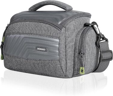 Водонепроникна сумка для камери DOMISO: для DSLR, системних та компактних камер Canon, Sony, сіра