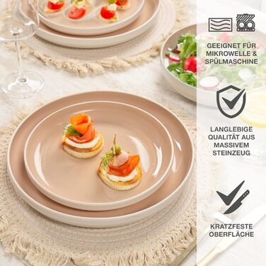 Набір кавових чашок Moritz & Moritz CAVO, 6 шт., 500 мл, з високоякісної кераміки, стильний дизайн з ручкою