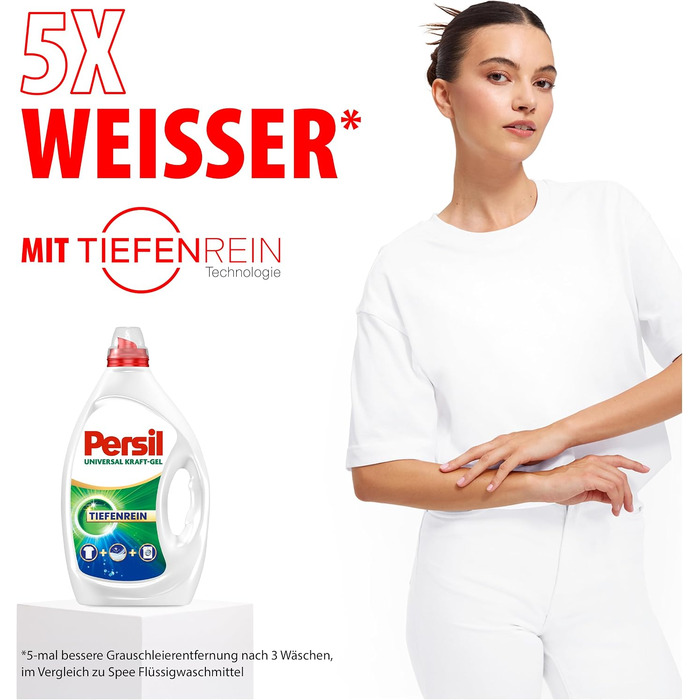 Рідкий універсальний пральний засіб Persil Ultra Konzentrat, концентрат для прання, 124 Прання