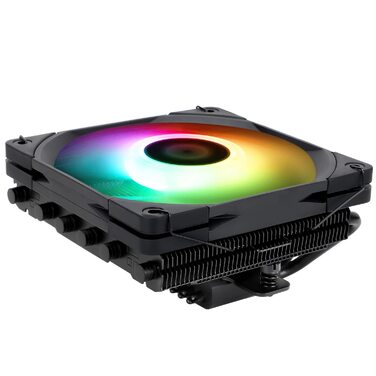 Thermalright AXP120-X67 BLACK ARGB: Кулер для CPU з 6 heatpipes, 120mm вентилятор, підтримка AM4/LGA 1700/115x/20xx