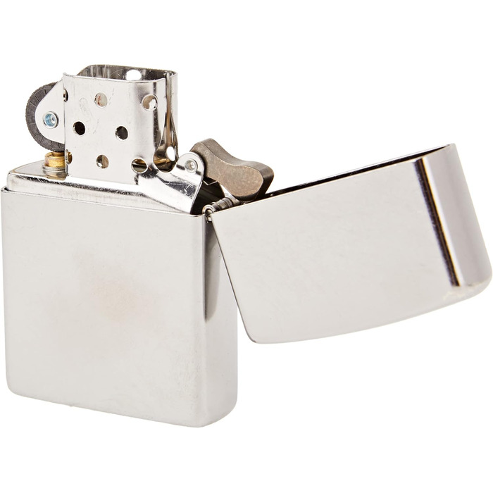 Бензинова запальничка Zippo Heart with Sword, латунь, стиль нержавійки
