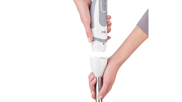 Ручний блендер Braun Minipimer MQ5207 1000 Вт, насадка для пюре + вінчик