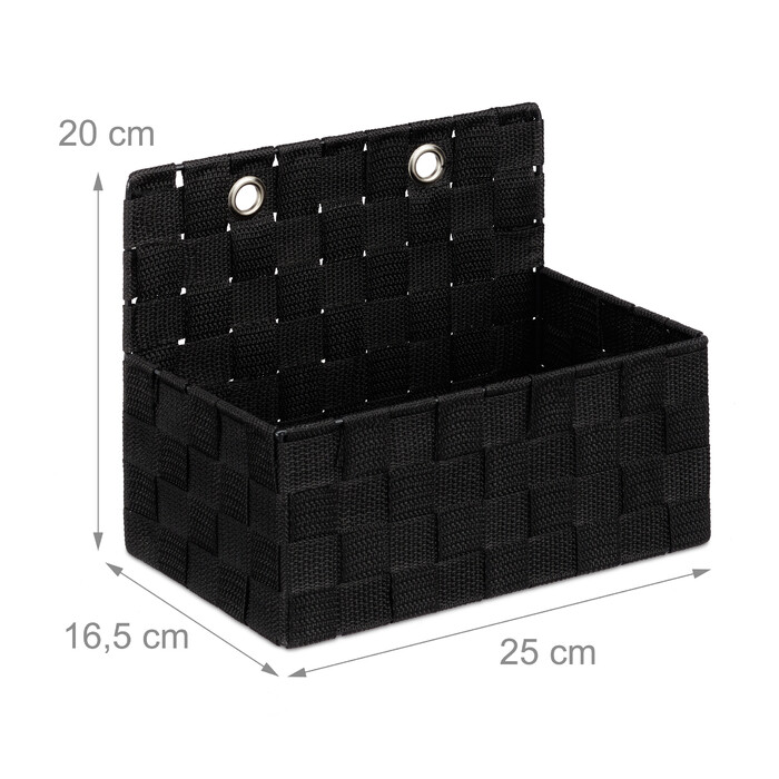 Set of 2 Hanging Storage Baskets