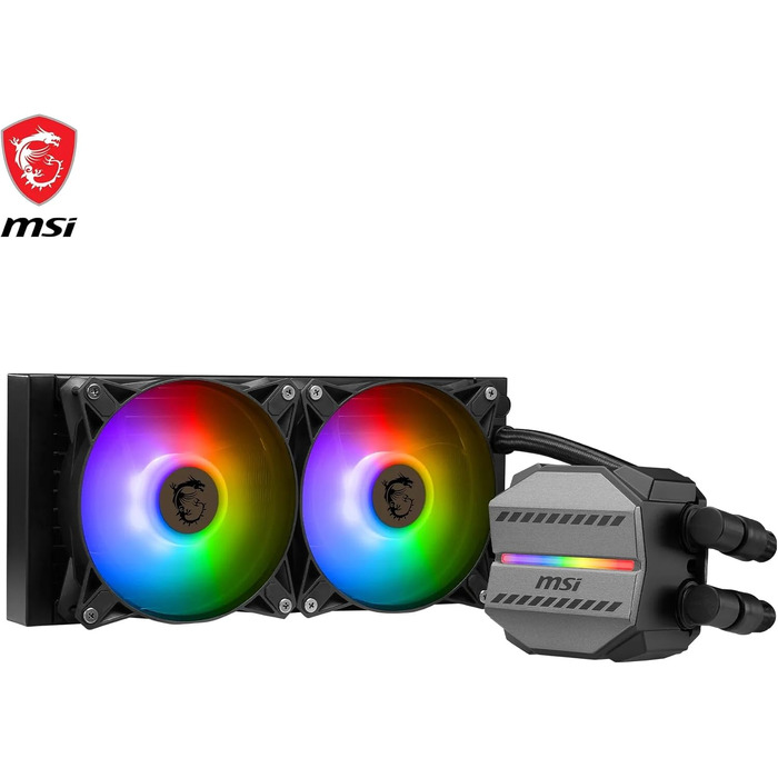 MSI MAG CoreLiquid R V2 - 240мм водяне охолодження CPU з RGB, сумісне з AMD та Intel