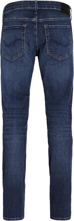 Джинси чоловічі JACK & JONES Slim Fit JJIGLENN сині, 32W/32L, денім