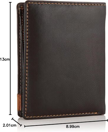 camel active Men's CALIFORNIA Leather Wallet