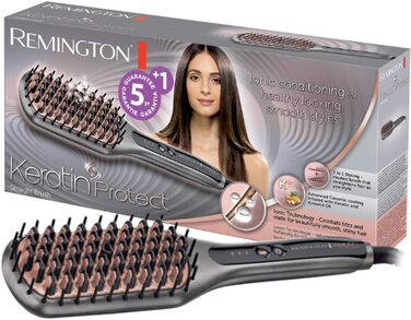 Випрямляч для волосся Remington S8540 Keratin з LCD-дисплеєм, 10 температурних режимів (150-230°C), чорний, 110 мм