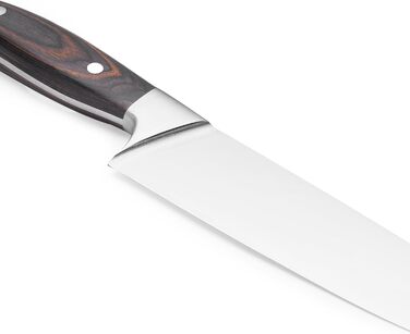 Ніж кухарський Grossman 002SH, 33 см, з нержавіючої сталі, ергономічна ручка