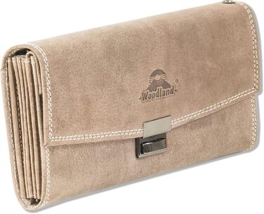 Woodland® Pro Waiter's Pouch with Ladder Lock, Finest Cowhide Nappa Leather, BLACK