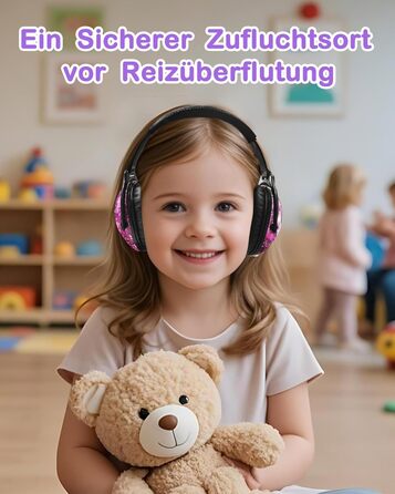 Навушники для захисту від шуму ZOHAN 030 для дітей 3-18 років, для дітей з аутизмом, для школи, концерту, галактичний дизайн