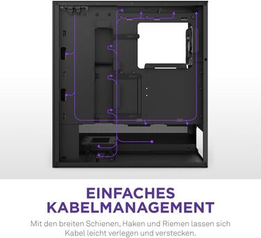 Корпус для ПК NZXT H5 Flow: компактний ATX Mid-Tower з високою продувністю, RGB підсвічуванням та підтримкою рідинного охолодження