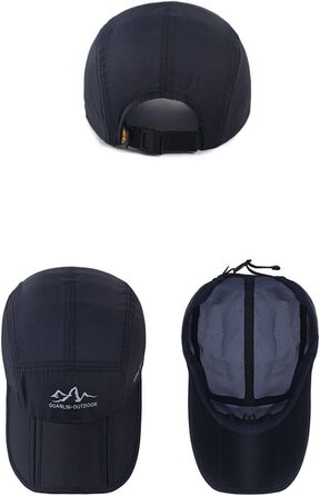 Кепка бейсболка для чоловіків та жінок, універсальний розмір, чорна