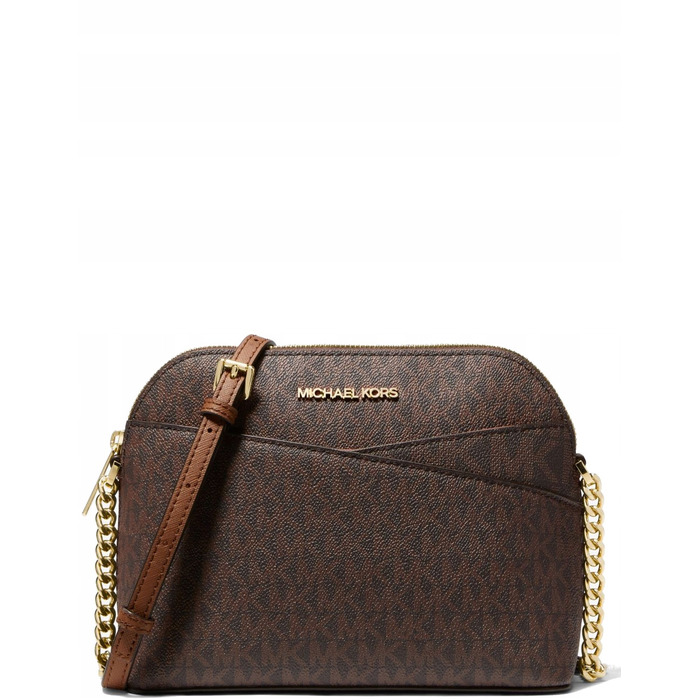 Сумка-кросбоді Michael Kors з екошкіри, коричнева
