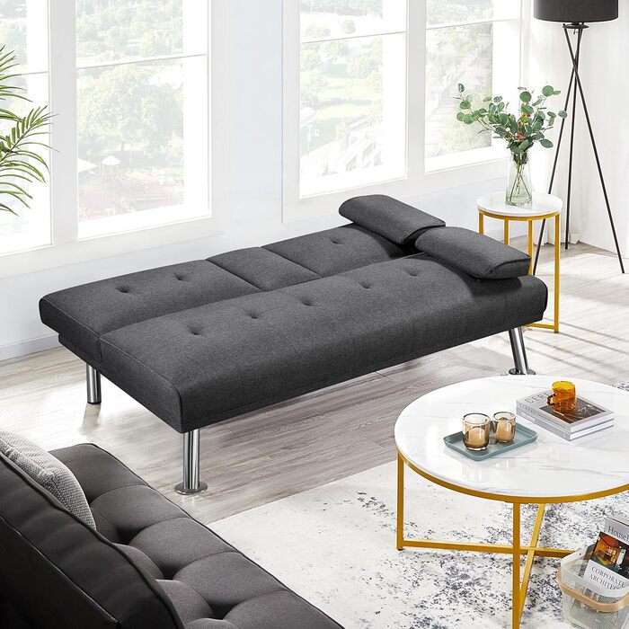 Yaheetech Folding Sleeper Sofa