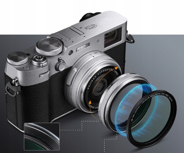 Ефектний фільтр K&F Concept Black Diffusion 1/4 (52мм), арт. KF01.2704