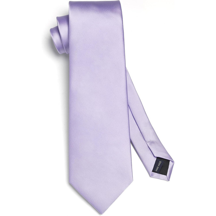 Краватка чоловіча Enlision для весілля, краватка та нагрудна хустинка з манжетними кнопками, шовкова, візерунок Paisley, різні кольори (K- фіолетовий)