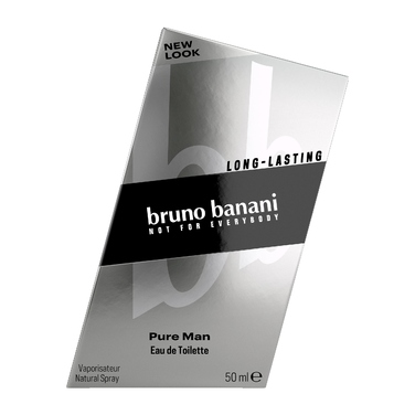 Чоловіча туалетна вода Bruno Banani Pure, 50 мл