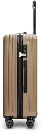 Набір валіз REDOLZ 3 шт. | Легкі дорожні валізи з ABS - для жінок/чоловіків, 4 колеса, TSA-замок (Essentials 07) | Розмір M (67 см)