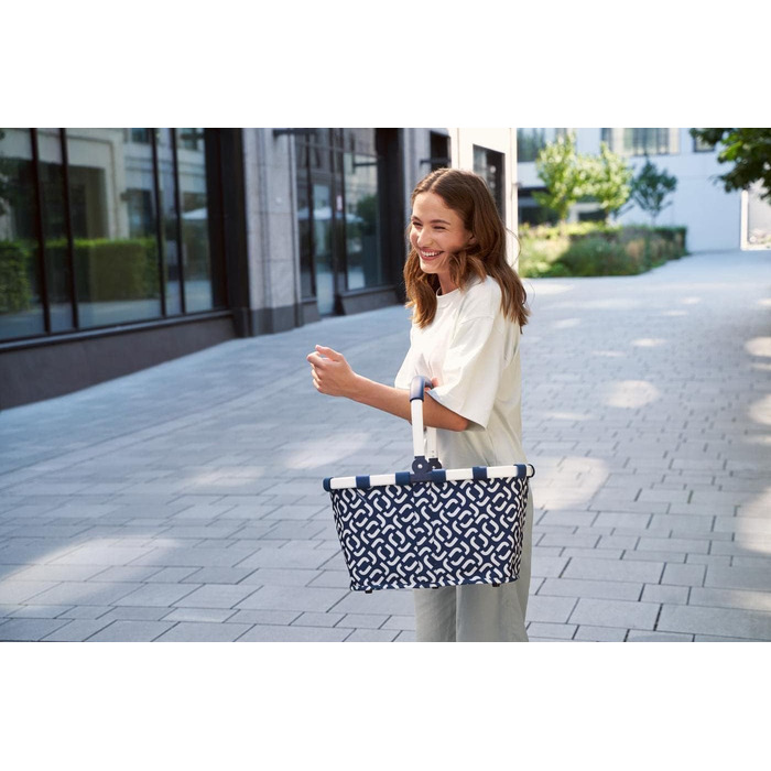 Тролей Reisenthel Frühling/Sommer 21 Signature Navy з поворотними колесами, універсальний розмір