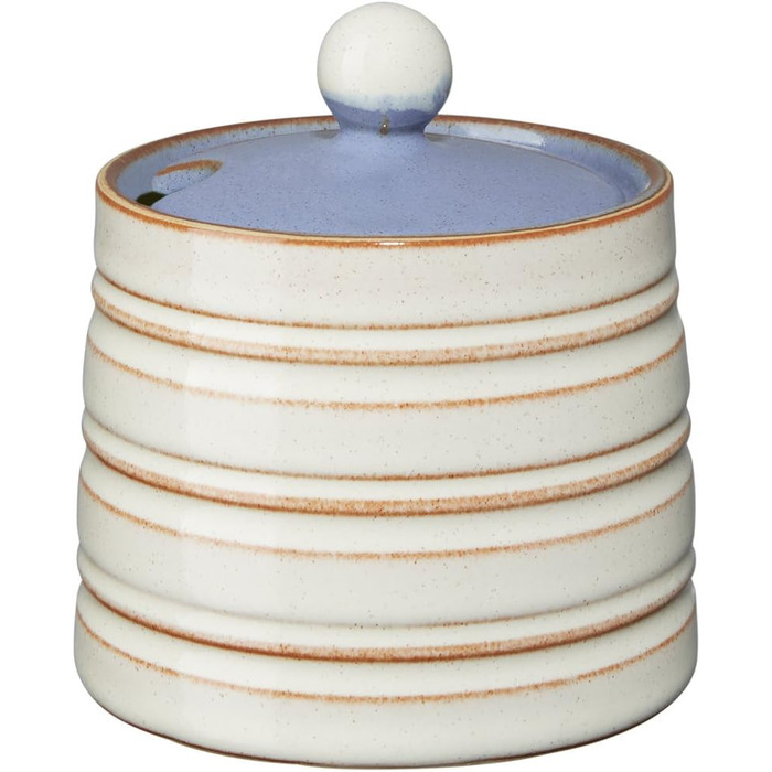 USA Heritage Fountain Covered Sugar Bowl, Multicolor