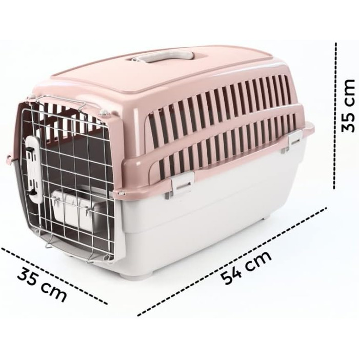 Транспортний бокс GarPet для собак та котів, розмір M, IATA, для перельоту літаком та автомобілем