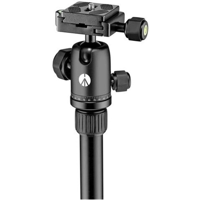 Штатив Manfrotto Element Traveller Carbon Kit чорного кольору, 143 см, алюмінієвий, одноногий