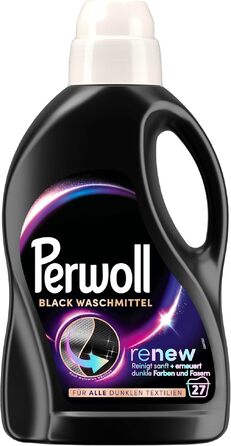 Рідкий засіб для прання Perwoll Renew Black для темного одягу, відновлення кольору та волокон, 80 прань
