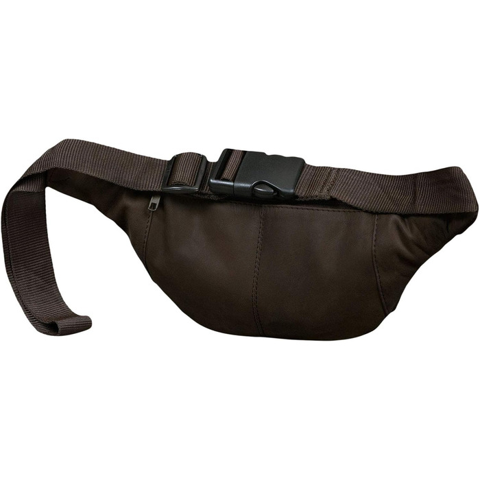 STILORD 'Maverick' - Сумка на пояс/Через плече з м'якої шкіри для чоловіків та жінок. Сумка на стегно, для камери, телефону, подорожей, фестивалів, трекінгу (Димно-коричнева)