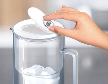 Скляний фільтр-кувшин Aquaphor Glass, білий + 4 фільтри Maxfor+ Mg