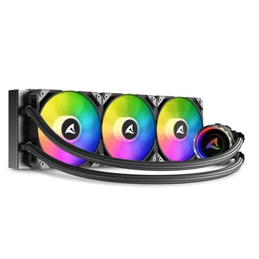 Sharkoon S90 RGB - Система водяного охолодження AIO 360 мм