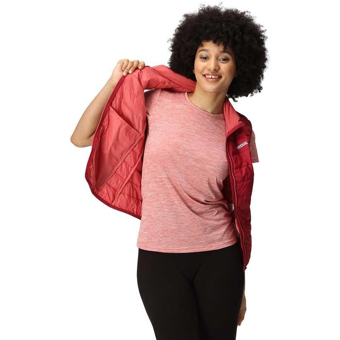 Жіночий bodywarmer Regatta Hillpack – тепла куртка без рукавів, 40, RumbRd(MnRd)