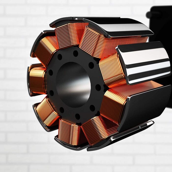 Стеляний вентилятор Cecotec EnergySilence Aero 450 з підсвічуванням. Потужність 50 Вт, діаметр 106 см, 4 лопаті, 3 швидкості, функція обігріву, чорний колір.